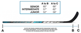 New Warrior Alpha Evo Pro Hockey Player Stick Senior Left hand W03 Grip 85 SR LH